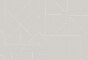 HookedOnWalls Gentle Groove Outline behang 66562 - LAB COLOUR THE WORLD