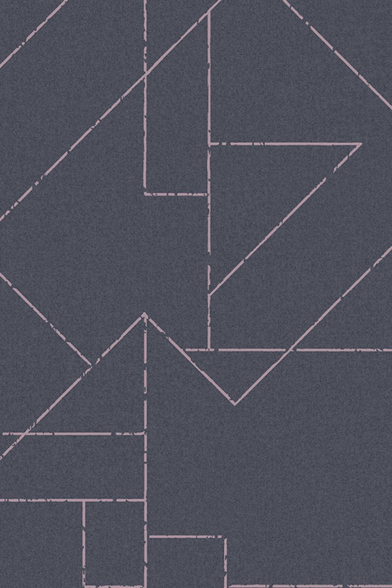 HookedOnWalls Gentle Groove Outline behang 66564 - LAB COLOUR THE WORLD