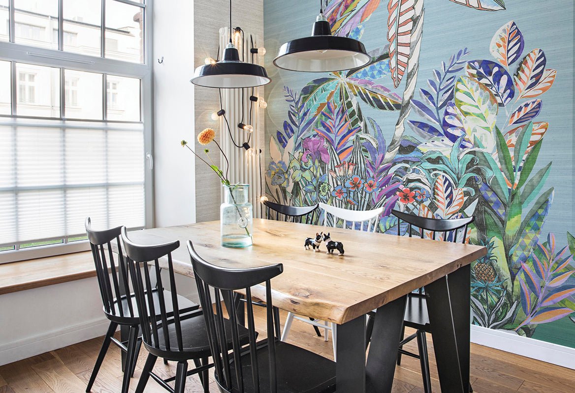 HookedOnWalls JV 602 Jaipur Jaipur Garden behang 6870 - LAB COLOUR THE WORLD