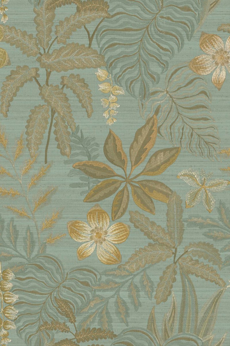 HookedOnWalls JV 602 Jaipur Jardin Tropical behang 6801 - LAB COLOUR THE WORLD