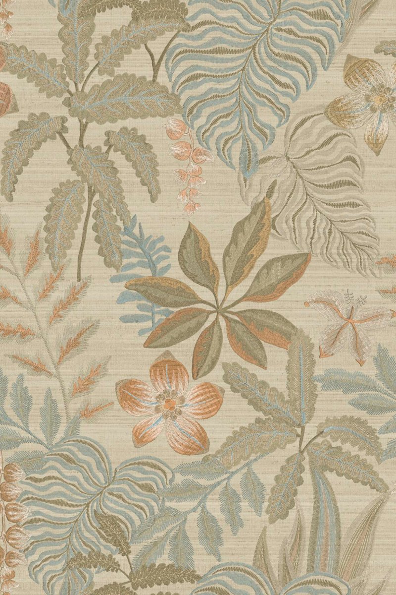 HookedOnWalls JV 602 Jaipur Jardin Tropical behang 6803 - LAB COLOUR THE WORLD