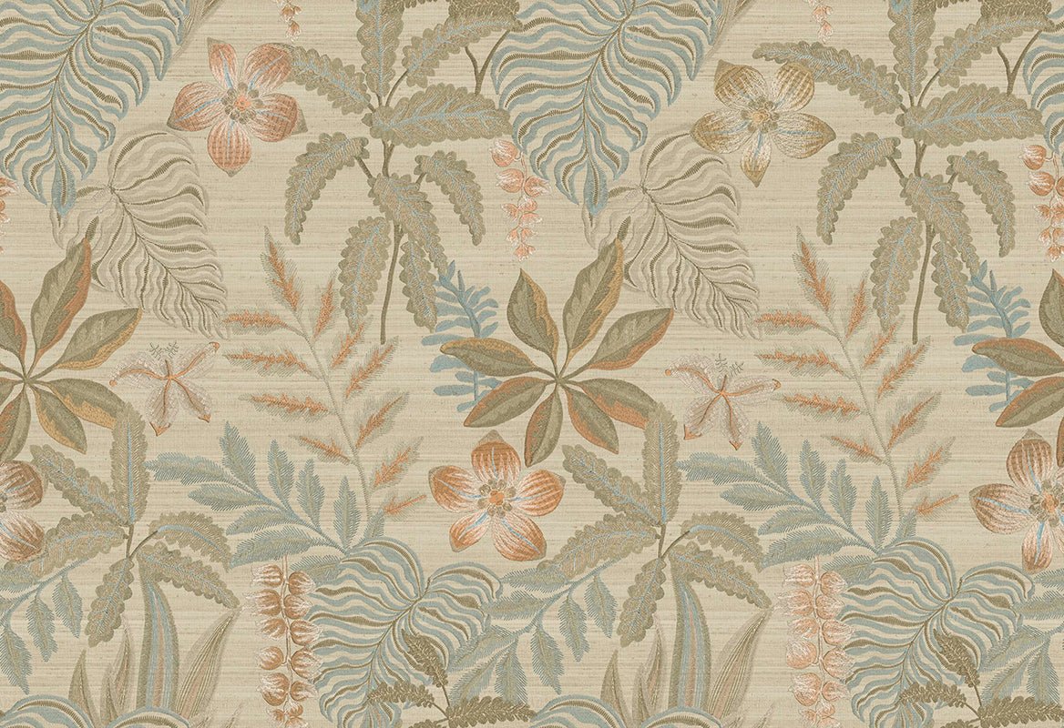 HookedOnWalls JV 602 Jaipur Jardin Tropical behang 6803 - LAB COLOUR THE WORLD