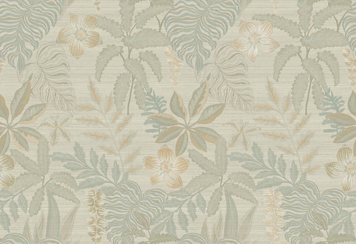 HookedOnWalls JV 602 Jaipur Jardin Tropical behang 6806 - LAB COLOUR THE WORLD