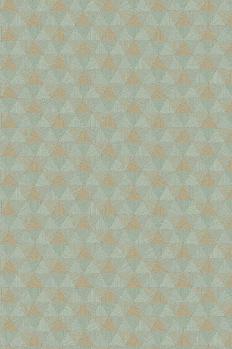 HookedOnWalls JV 602 Jaipur Triangles Tropicales behang 6833 - LAB COLOUR THE WORLD