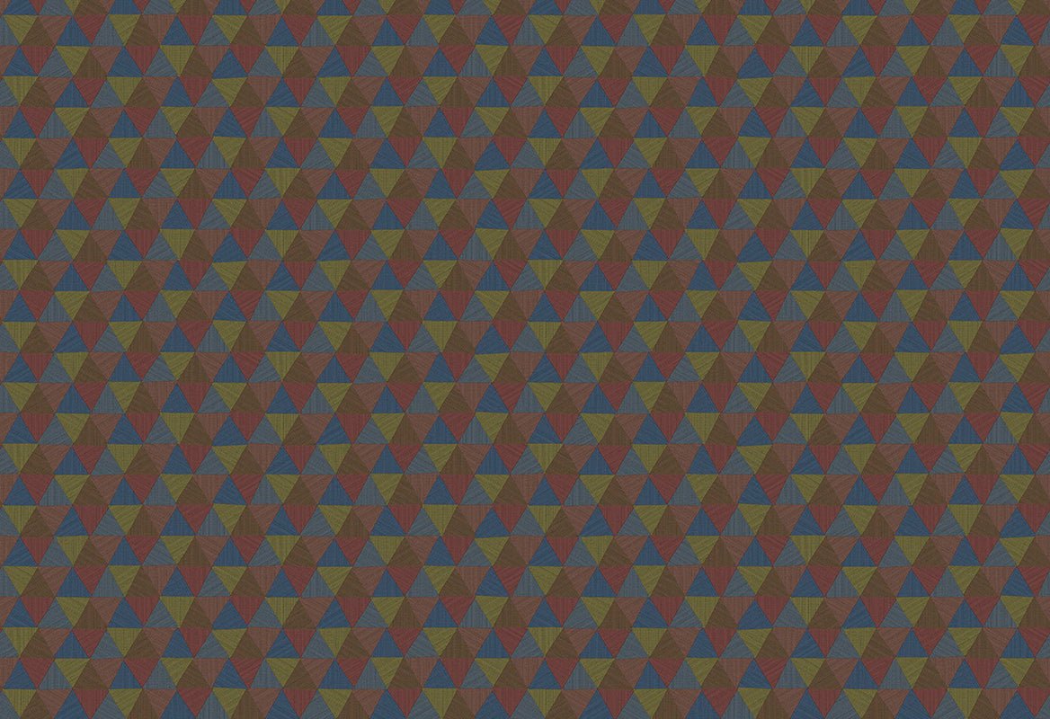 HookedOnWalls JV 602 Jaipur Triangles Tropicales behang 6835 - LAB COLOUR THE WORLD