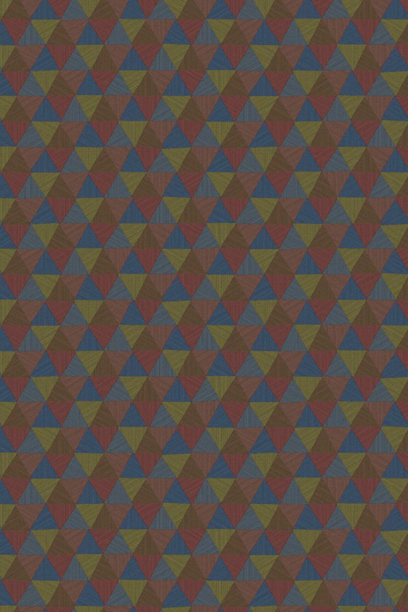 HookedOnWalls JV 602 Jaipur Triangles Tropicales behang 6835 - LAB COLOUR THE WORLD