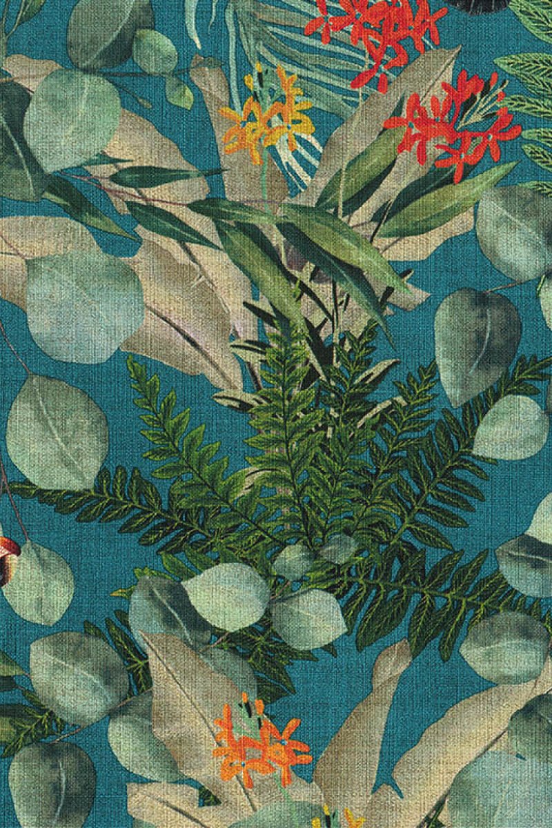 HookedOnWalls Lemuria Parrot behang 60622 - LAB COLOUR THE WORLD