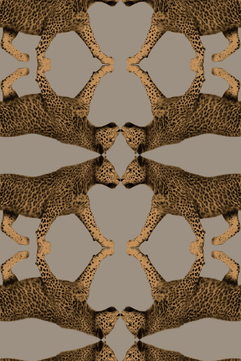 HookedOnWalls Leopard Walk Sabor behang 15330 - LAB COLOUR THE WORLD