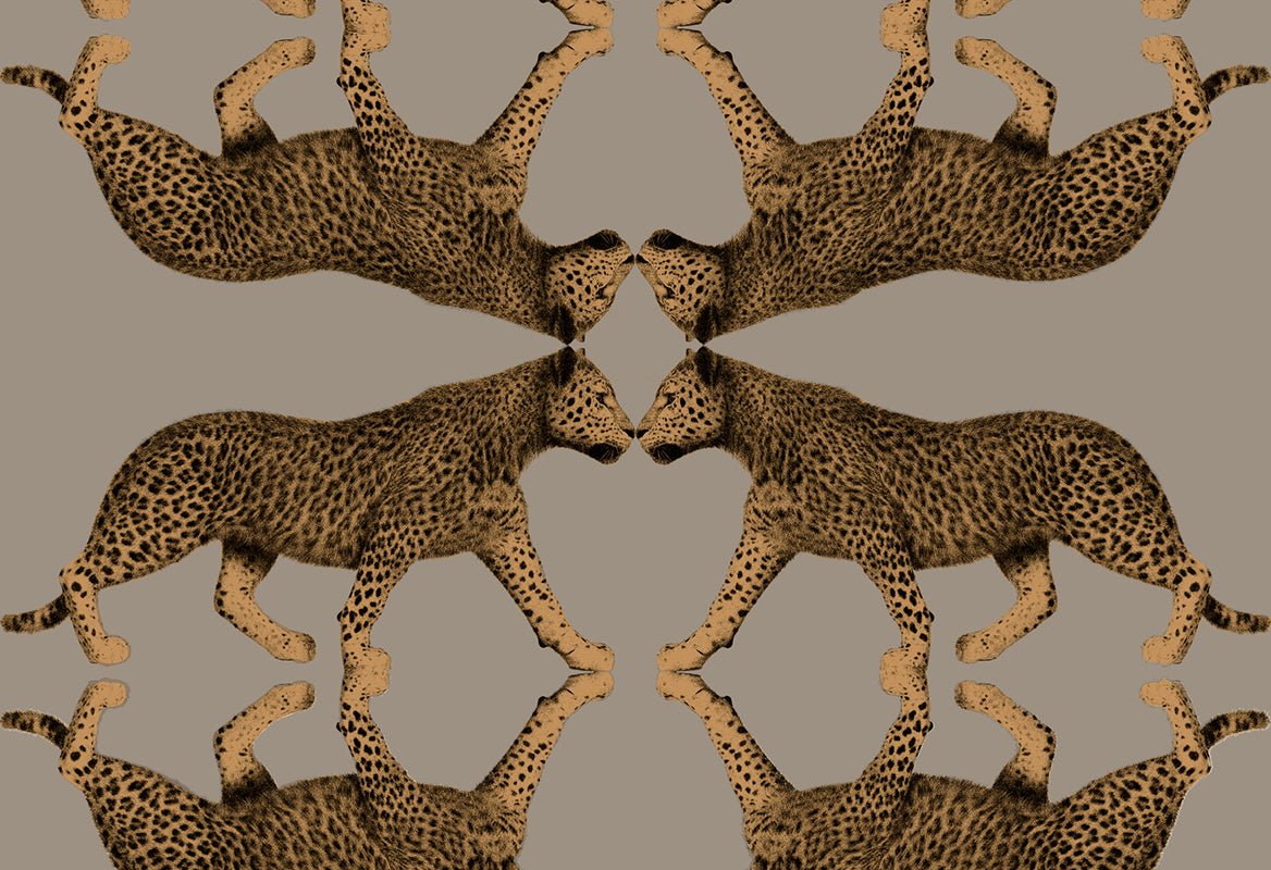 HookedOnWalls Leopard Walk Sabor behang 15330 - LAB COLOUR THE WORLD