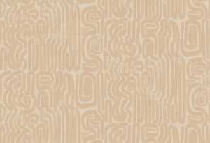 HookedOnWalls Linen Lyrics Bantu behang 34771 - LAB COLOUR THE WORLD