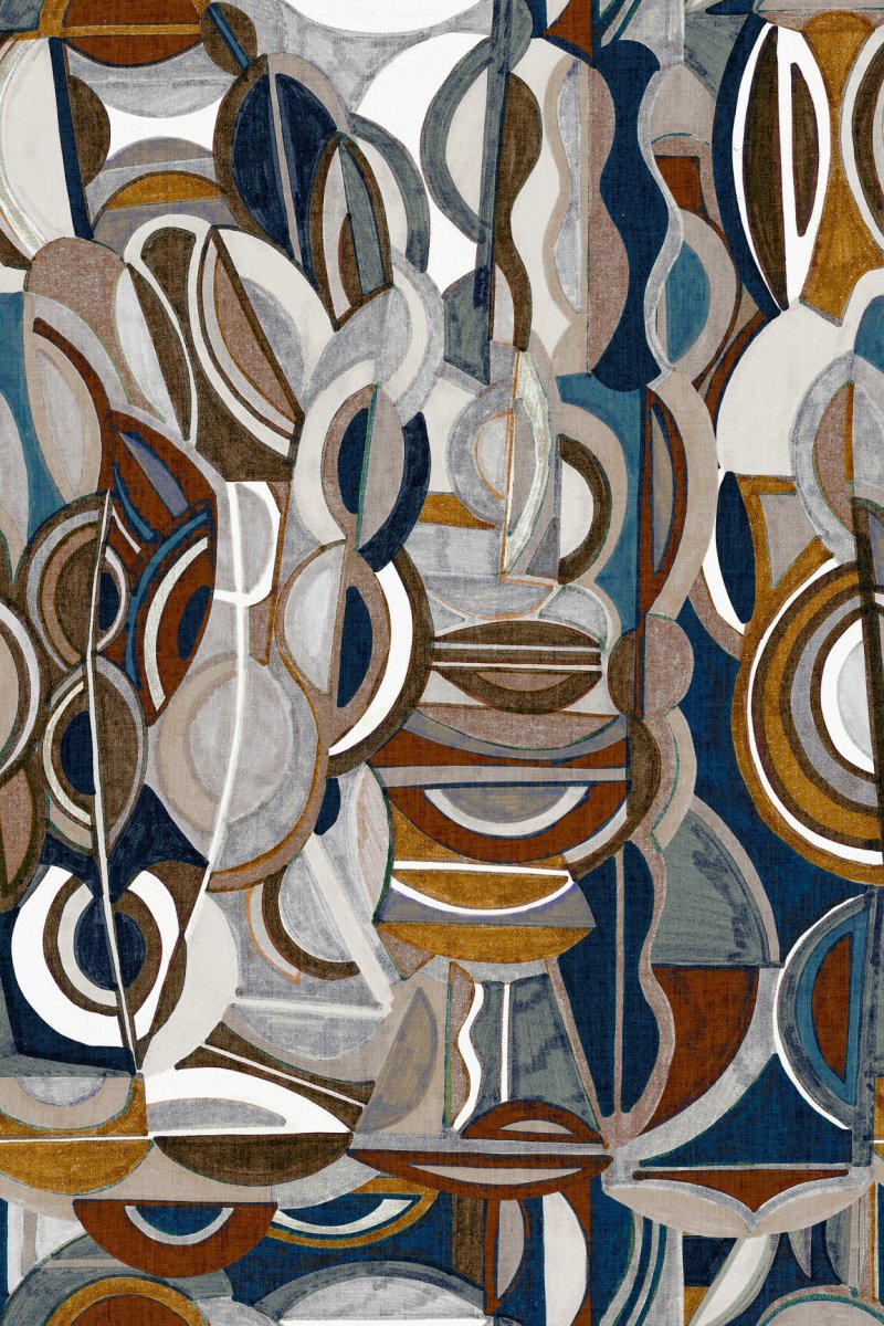HookedOnWalls Linen Lyrics Eclettico behang 34743 - LAB COLOUR THE WORLD