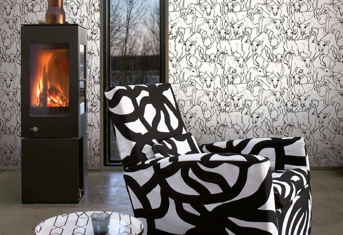 HookedOnWalls Marimekko Volume 05 Iltavilli behang 14106 - LAB COLOUR THE WORLD