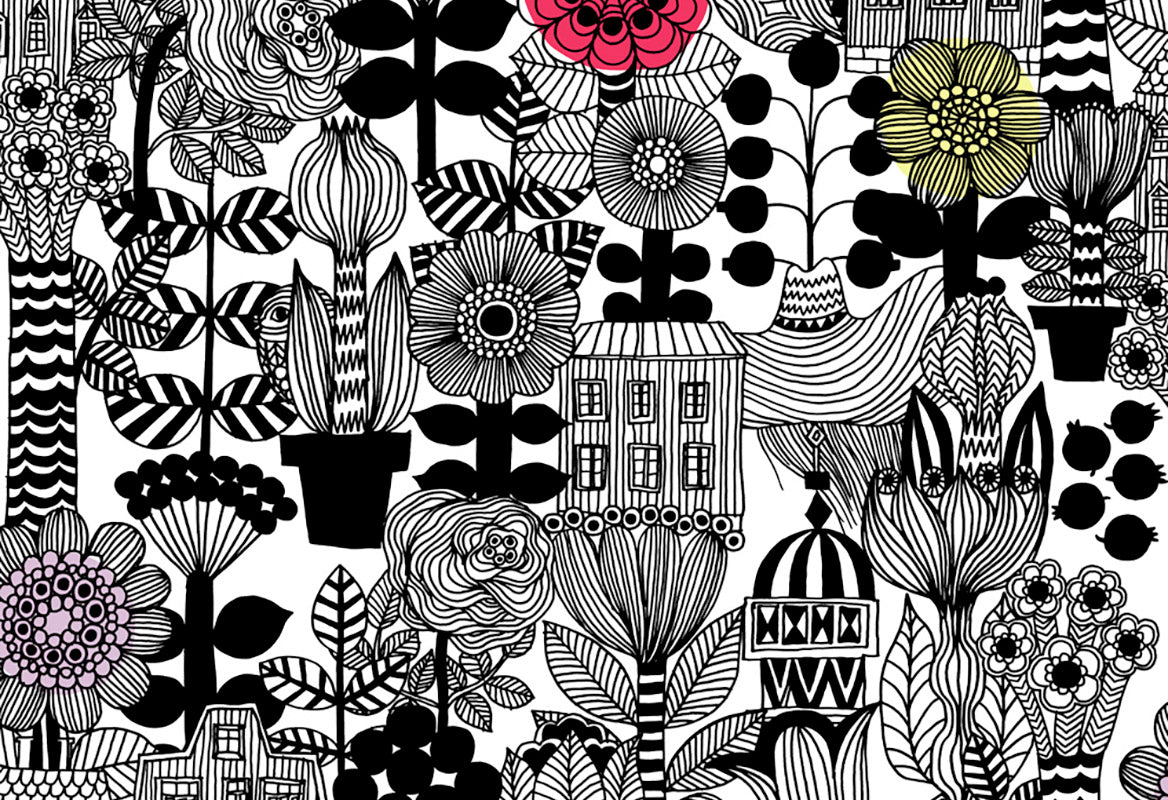 HookedOnWalls Marimekko Volume 05 Lintukoto behang 23306 - LAB COLOUR THE WORLD