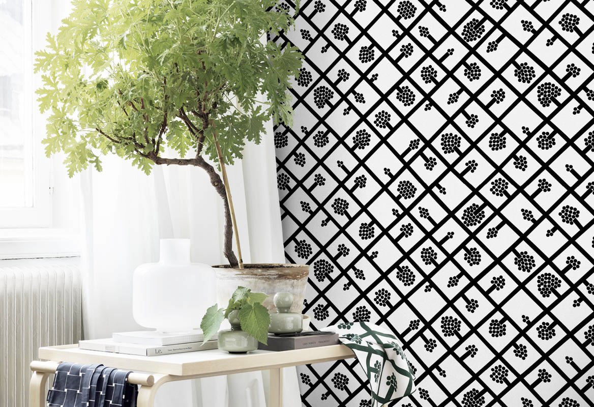 HookedOnWalls Marimekko Volume 05 Spalje behang 23346 - LAB COLOUR THE WORLD