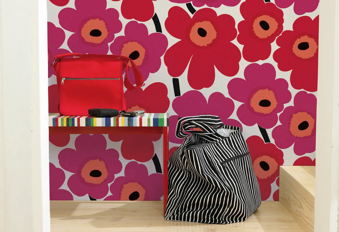 HookedOnWalls Marimekko Volume 05 Unikko behang 23353 - LAB COLOUR THE WORLD