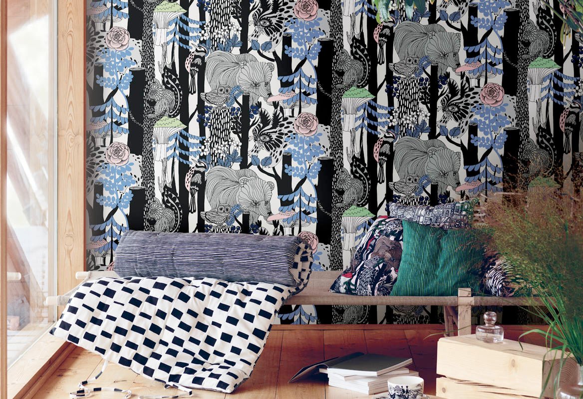 HookedOnWalls Marimekko Volume 05 Veljekset behang 23342 - LAB COLOUR THE WORLD