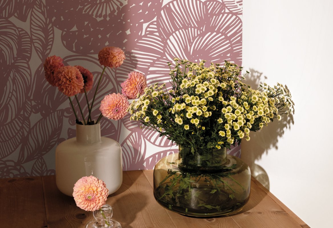 HookedOnWalls Marimekko Volume 06 Kurjenpolvi behang 25180 - LAB COLOUR THE WORLD