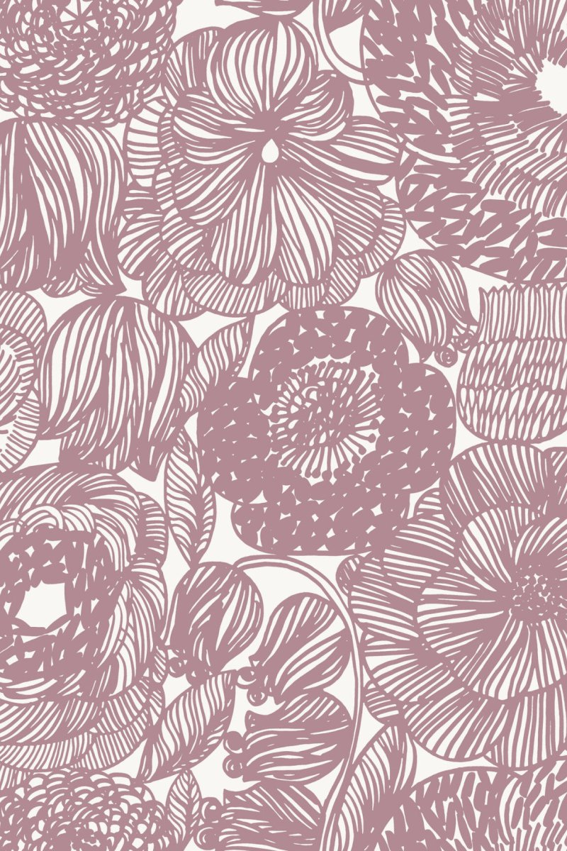 HookedOnWalls Marimekko Volume 06 Kurjenpolvi behang 25180 - LAB COLOUR THE WORLD