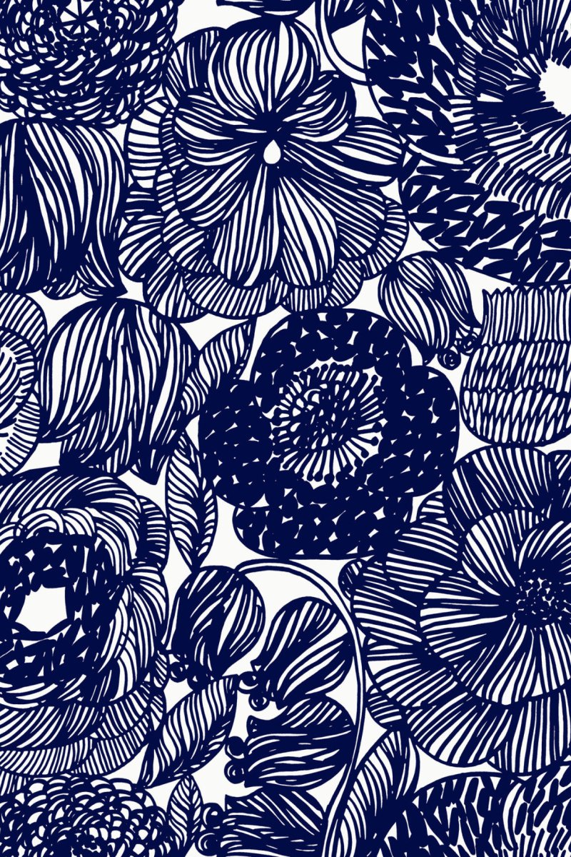 HookedOnWalls Marimekko Volume 06 Kurjenpolvi behang 25182 - LAB COLOUR THE WORLD