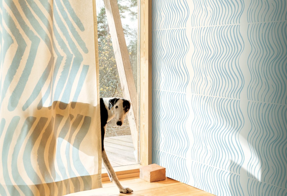 HookedOnWalls Marimekko Volume 06 Silkkikuikka behang 14123 - LAB COLOUR THE WORLD