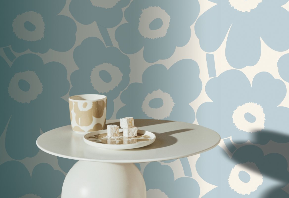 HookedOnWalls Marimekko Volume 06 Unikko behang 25100 - LAB COLOUR THE WORLD