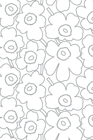 HookedOnWalls Marimekko Volume 07 Piirto Unikko 25916 - LAB COLOUR THE WORLD