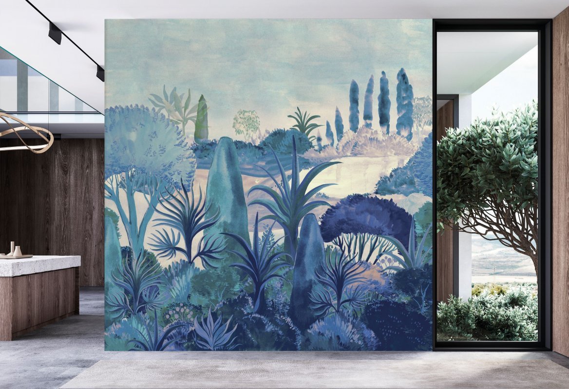 HookedOnWalls Marta Cortese Botanical Landscape behang 37871 - LAB COLOUR THE WORLD