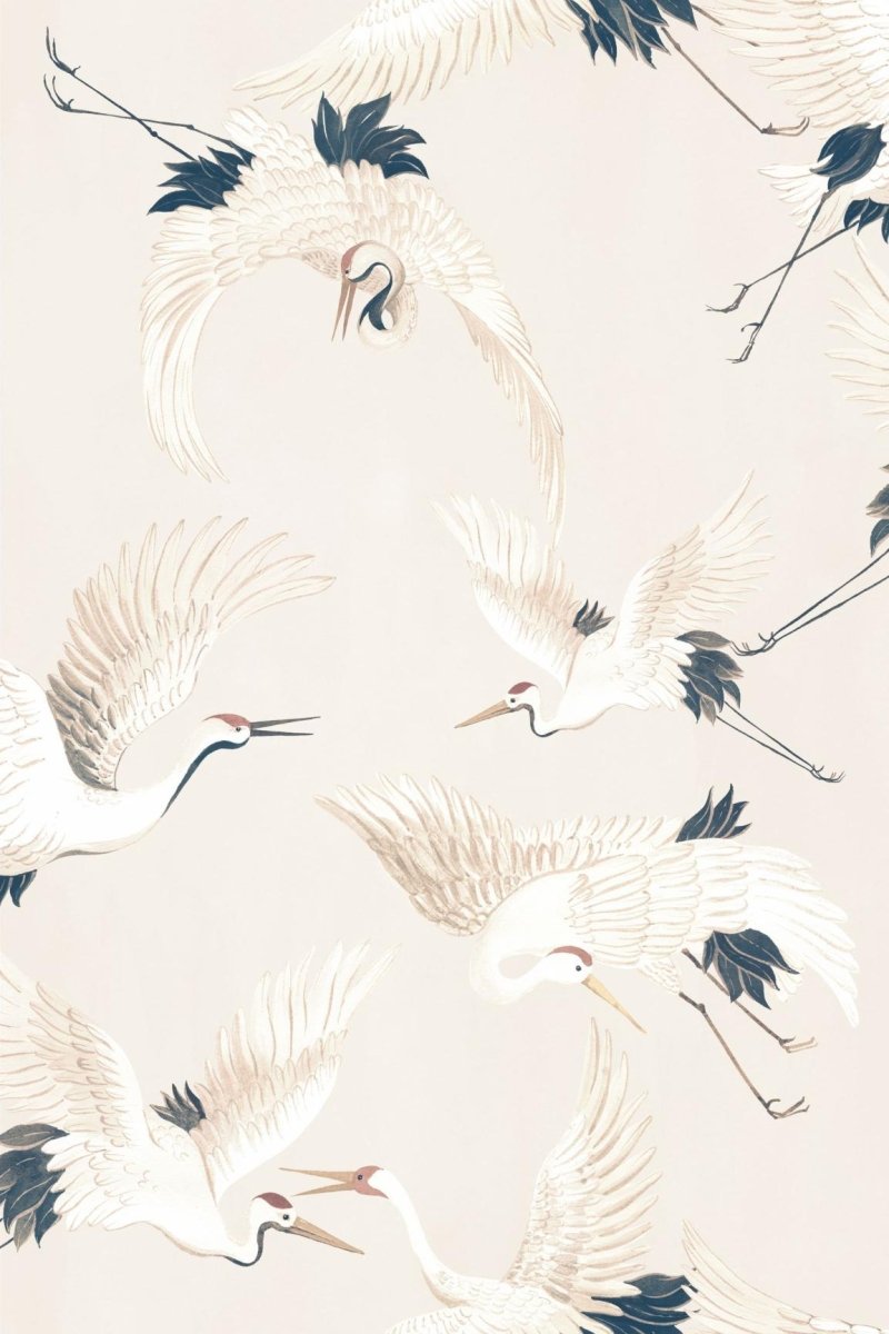 HookedOnWalls Marta Cortese Cranes behang 37820 - LAB COLOUR THE WORLD