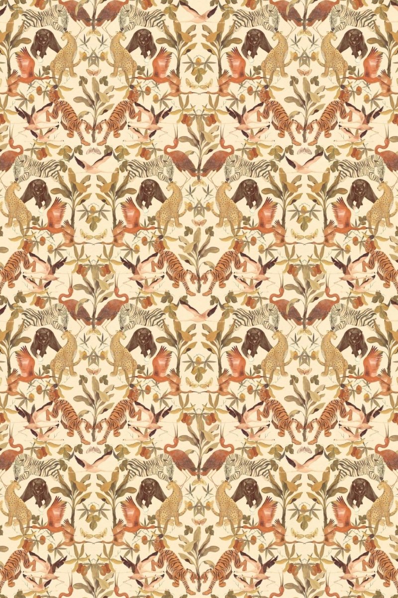 HookedOnWalls Marta Cortese Magic Animals behang 37851 - LAB COLOUR THE WORLD