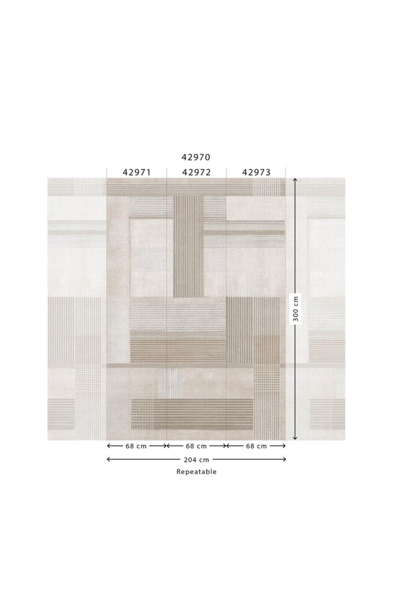 HookedOnWalls Milano Linate panels 42977 - LAB COLOUR THE WORLD