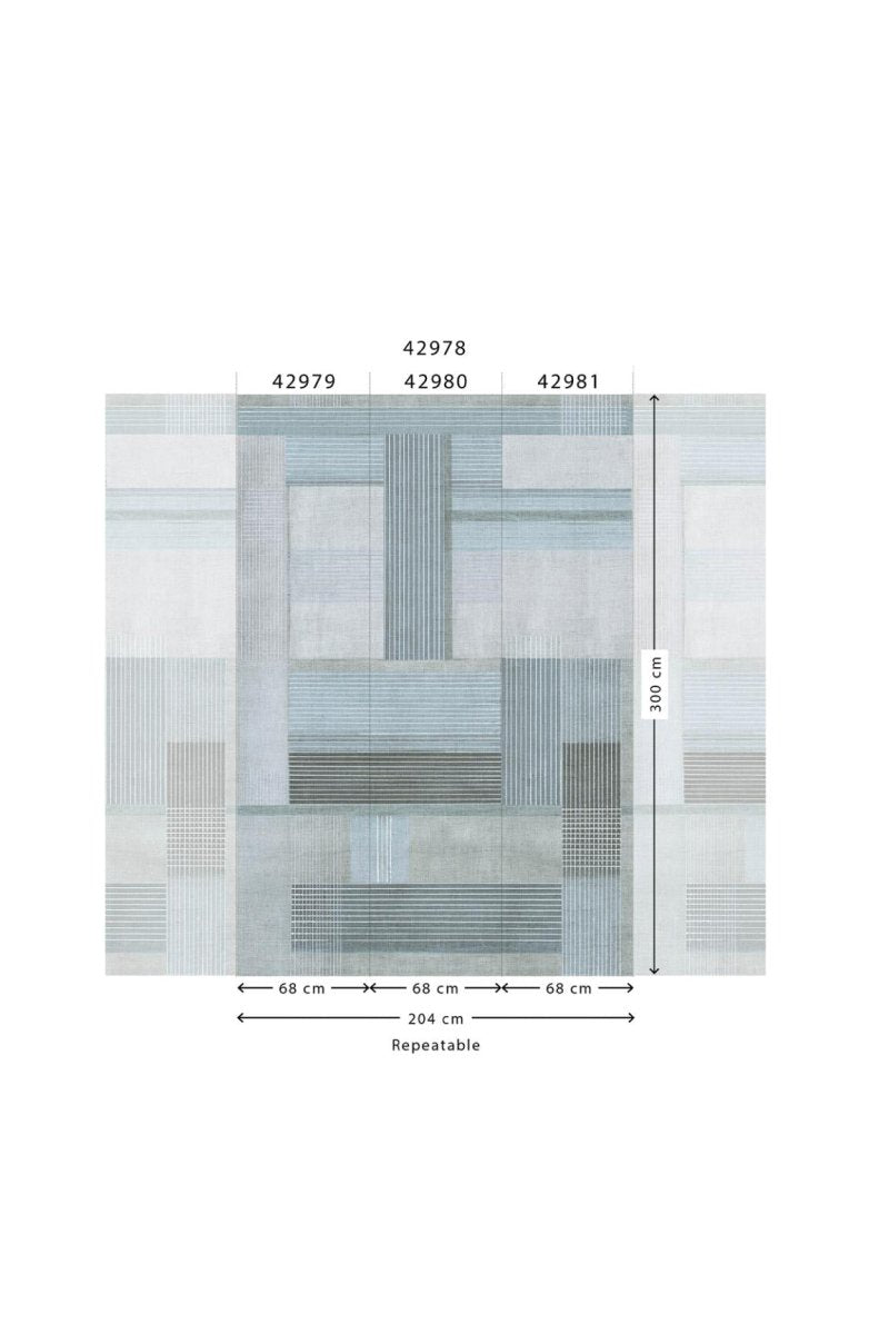 HookedOnWalls Milano Linate panels 42977 - LAB COLOUR THE WORLD