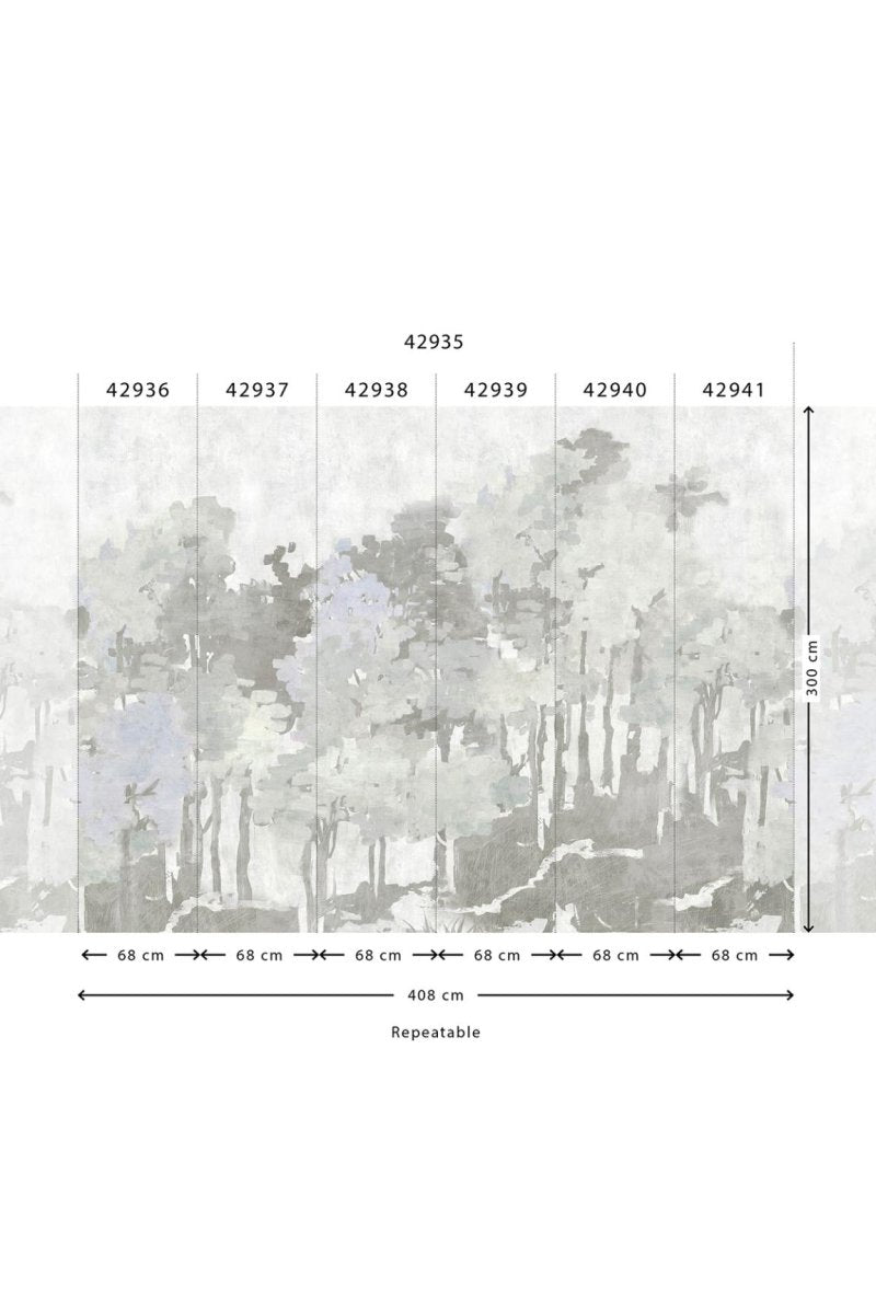 HookedOnWalls Milano Parco panels 42930 - LAB COLOUR THE WORLD