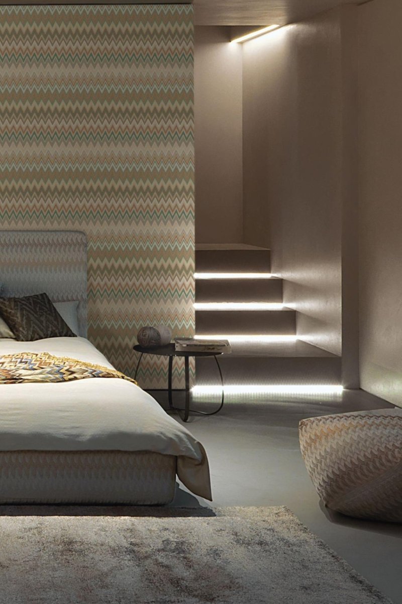 HookedOnWalls Missoni Home Wallcoverings 01 ZigZag MultiColore 10066 - LAB COLOUR THE WORLD