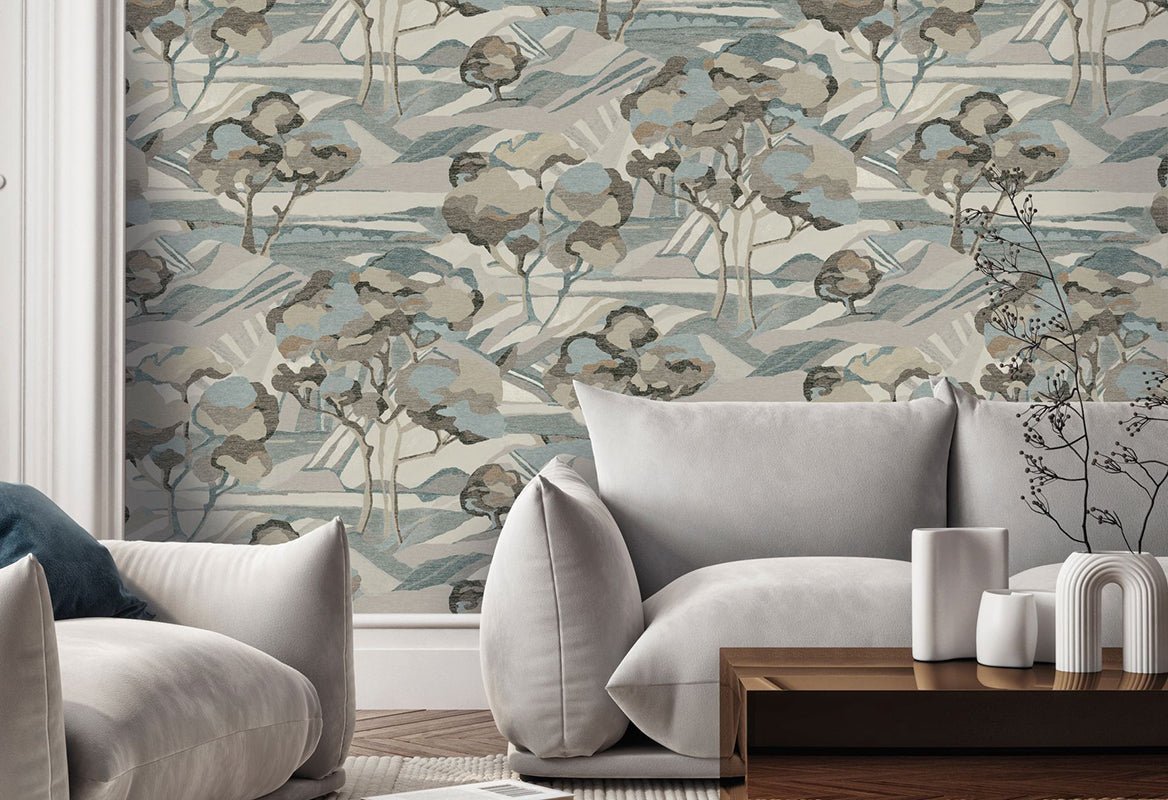 HookedOnWalls Natural Chic Mount Etna behang 32632 - LAB COLOUR THE WORLD