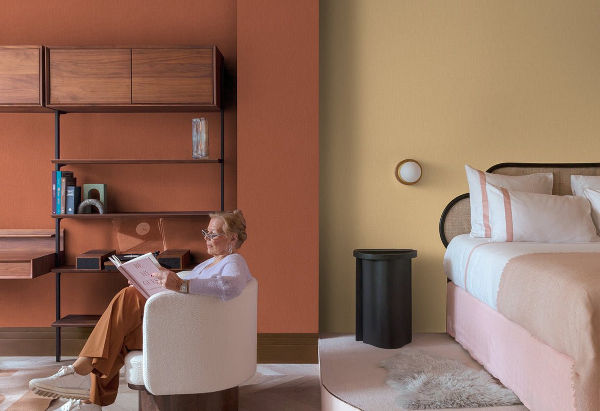 HookedOnWalls Neutralizer 01 Plain behang 31613 - LAB COLOUR THE WORLD