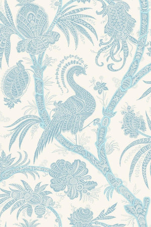 HookedOnWalls Scalamandre Balinese Peacock JV26041 - LAB COLOUR THE WORLD
