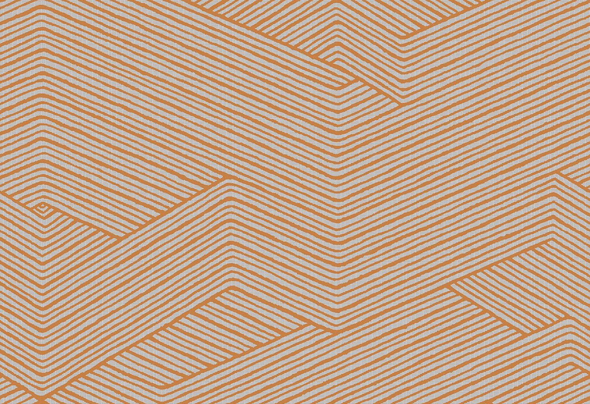 HookedOnWalls Sketch Cord behang 19525 - LAB COLOUR THE WORLD