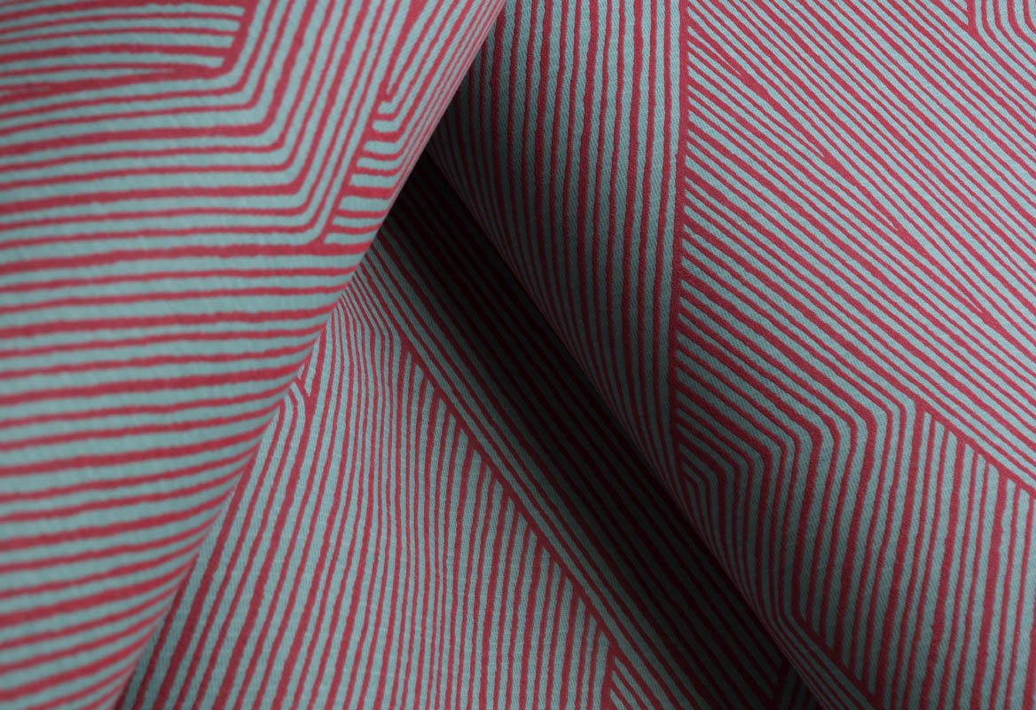 HookedOnWalls Sketch Cord behang 19525 - LAB COLOUR THE WORLD