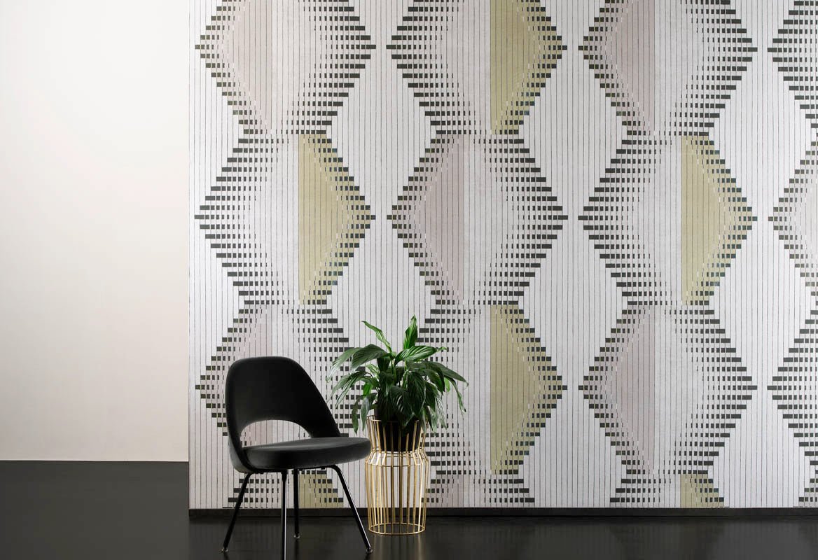 HookedOnWalls Sketch Linked behang 19600 - LAB COLOUR THE WORLD