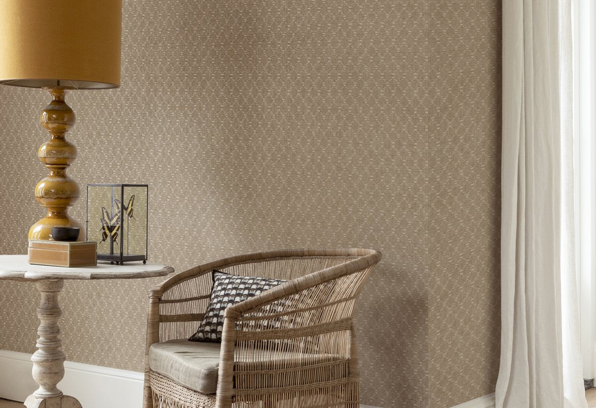 HookedOnWalls Tahiti Ikat textile behang TA25031 - LAB COLOUR THE WORLD