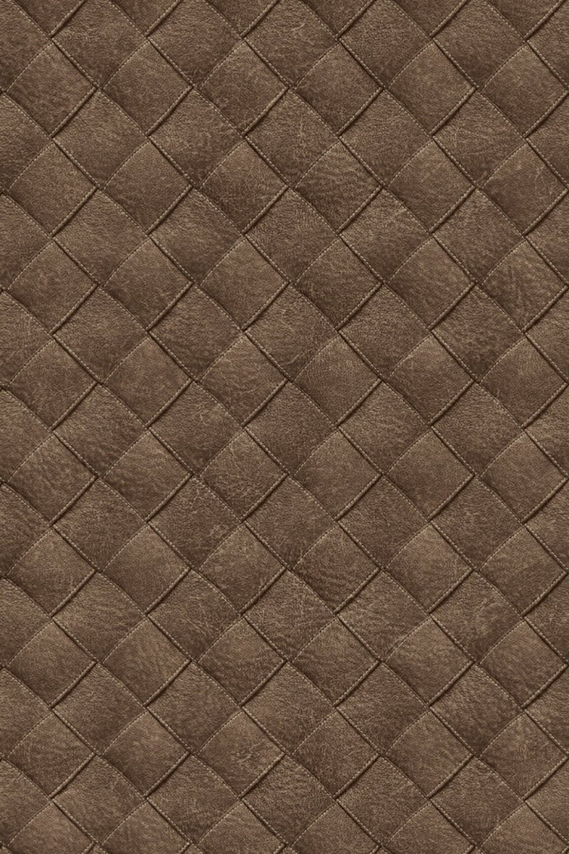 HookedOnWalls Tahiti Leather patchwork behang TA25072 - LAB COLOUR THE WORLD