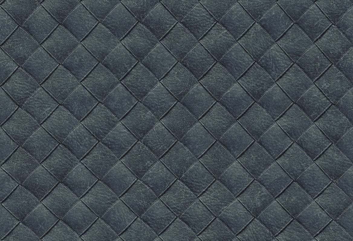 HookedOnWalls Tahiti Leather patchwork behang TA25074 - LAB COLOUR THE WORLD