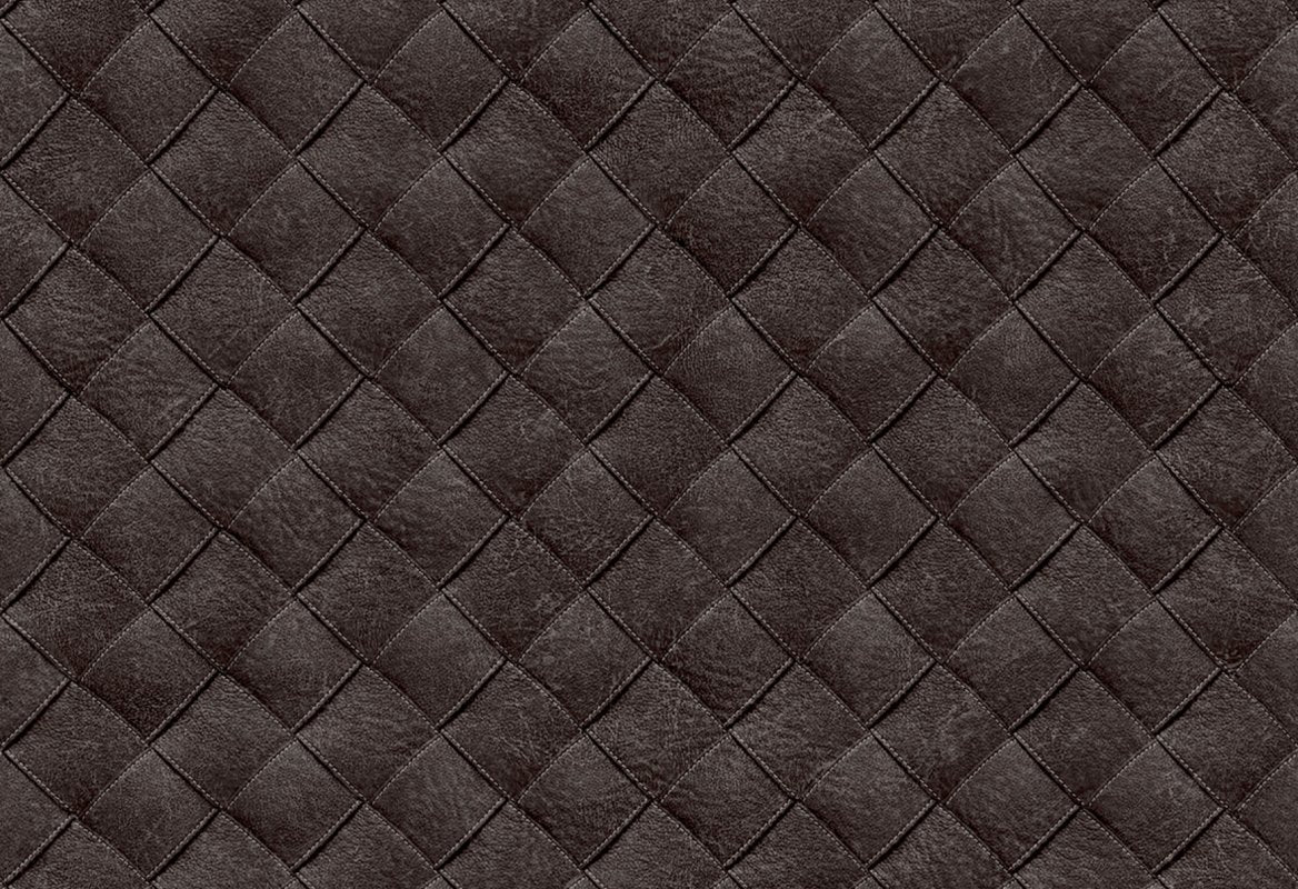 HookedOnWalls Tahiti Leather patchwork behang TA25075 - LAB COLOUR THE WORLD