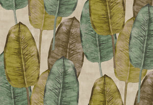 HookedOnWalls Tahiti Rubber tree behang TA25081 - LAB COLOUR THE WORLD