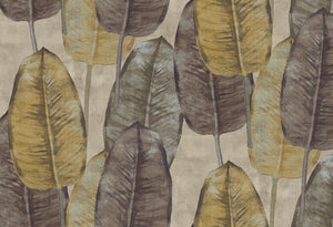 HookedOnWalls Tahiti Rubber tree behang TA25082 - LAB COLOUR THE WORLD
