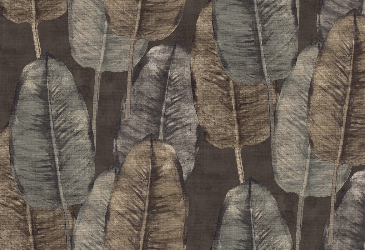 HookedOnWalls Tahiti Rubber tree behang TA25084 - LAB COLOUR THE WORLD