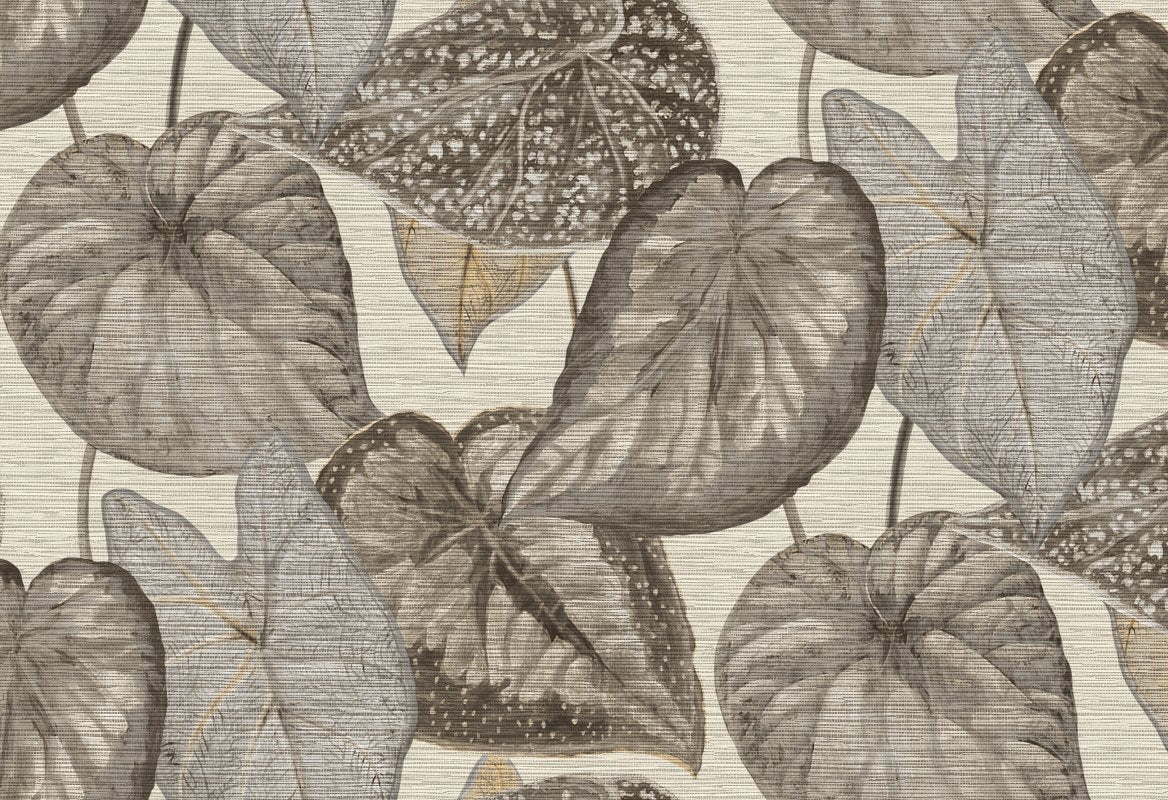 HookedOnWalls Tahiti Tropical leaves behang TA25050 - LAB COLOUR THE WORLD