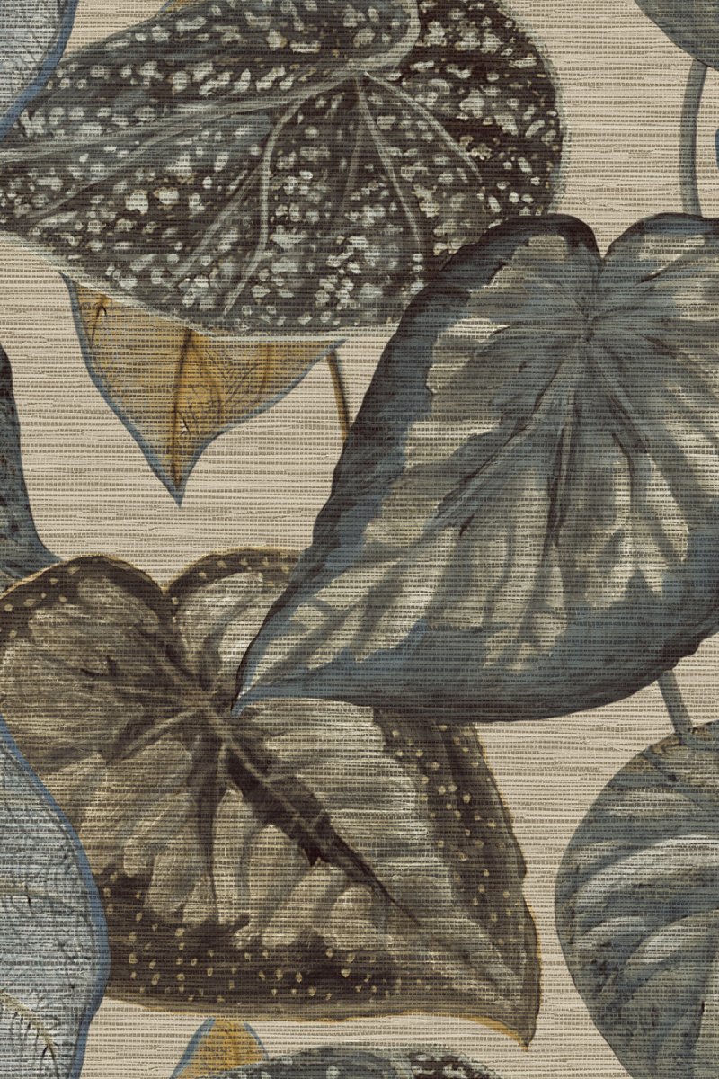 HookedOnWalls Tahiti Tropical leaves behang TA25051 - LAB COLOUR THE WORLD