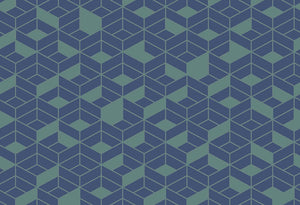 HookedOnWalls Tinted Tiles Flake behang 29024 - LAB COLOUR THE WORLD