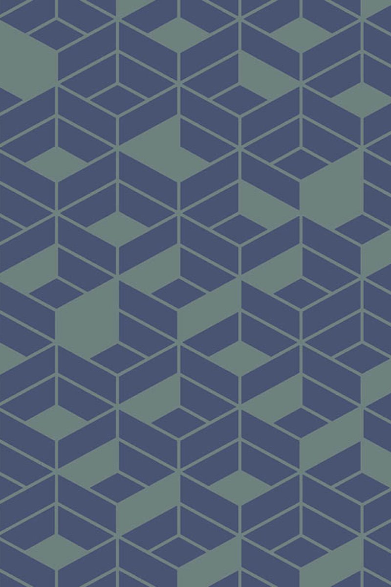 HookedOnWalls Tinted Tiles Flake behang 29024 - LAB COLOUR THE WORLD